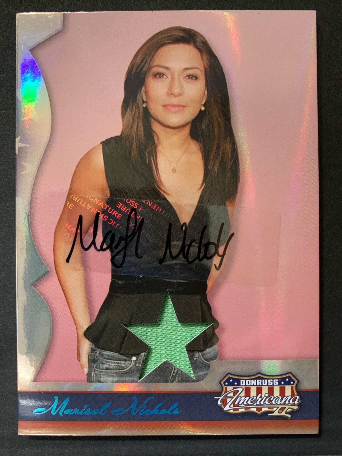 2008 Donruss Americana #138 Marisol Nichols /25 Auto Autograph