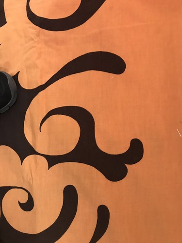 Euc Vintage  1972 MARIMEKKO Maija Isola SAMOVAARI Fabric Tablecloth 122” X 54”