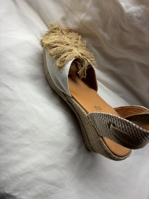 silvia cobos Leaf Espadrille 