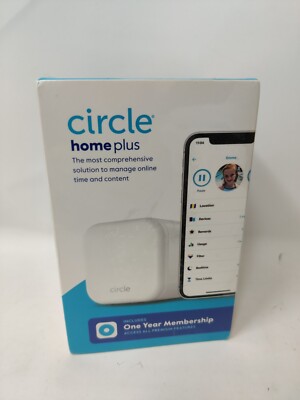 Circle Home Plus Parent Control Hub Device - Brand New Sealed SLVH2-01-US Smart