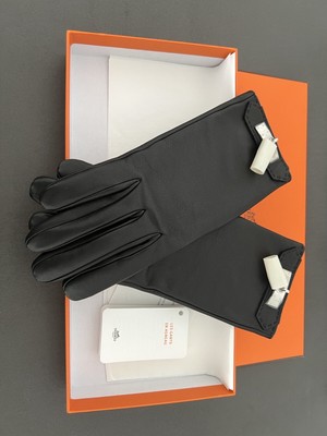 Hermes Soya Gloves Noir 70 Ьrand new 100% Automatic