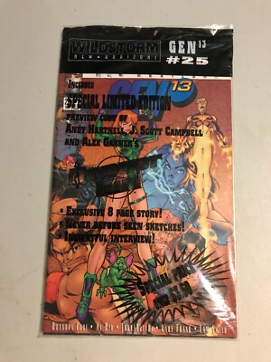 GEN 13 #25 NM POLYBAGGED SPECIAL EDITION 1997 J. SCOTT CAMPBELL DANGER GIRL