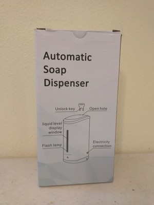 Automatic Liquid Soap Dispenser 850ML hands free Touchless Sensor Wall Mount