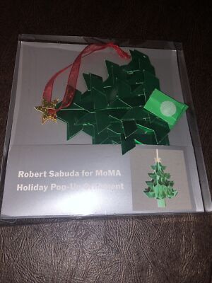 MOMA Robert Sabuda Christmas Tree Ornament Pop-up New