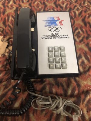 VTG 1984 Official AT&T Olympics Venue Telephone All Sites Souvenir Works