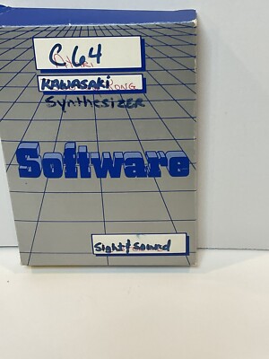 Vintage Commodore 64 Kawasaki Synthesizer Sight & Sound Ryo Kawasaki