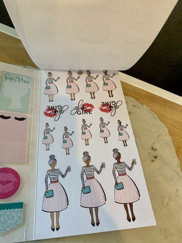 Glam Girl Happy Planner NEW RELEASE 2019 Sticker & Sticky Notes Accessory Book!