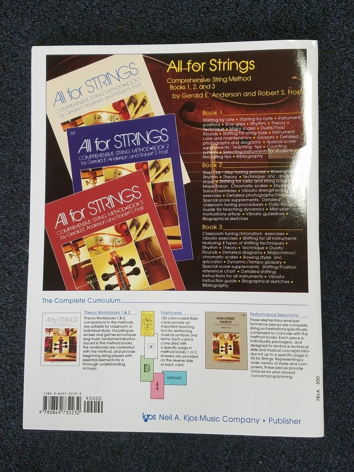 ALL FOR STRINGS COMPREHENSIVE STRING METHOD FOR VIOLA BOOK 1