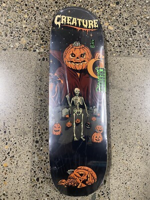 Creature All Hallows Deck 9.25  Skateboard Deck  Halloween New