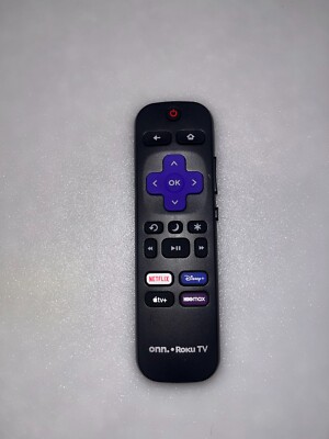 Genuine OEM Roku Smart TV Remote for TCL ,JVC, & Onn (Universal Roku Remote)