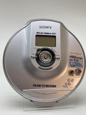 ポータブルプレーヤー SONY ATRAC CD WALKMAN D-NE800 SONY CD-Walkman D-NE800 CD Portable Player W/Remote Tested