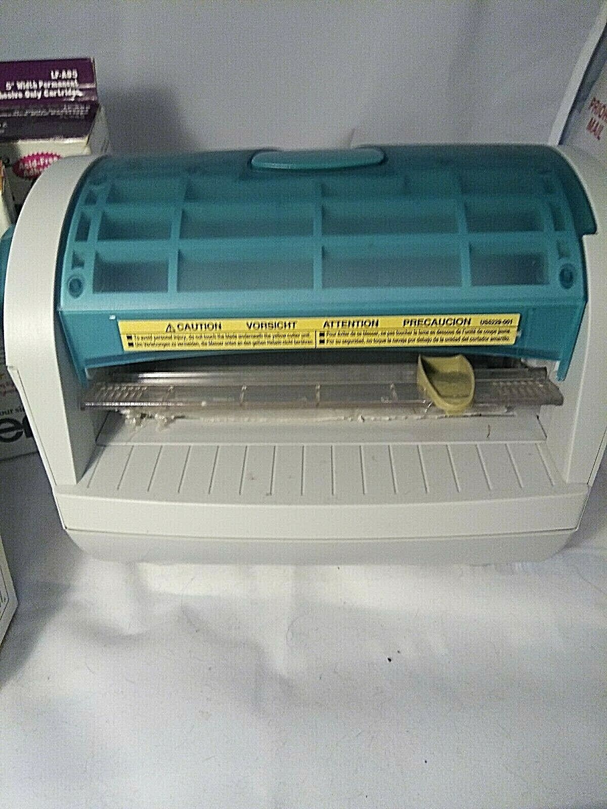 Brother Backster LX-570 Multi Finisher Laminator Sticker Maker Magnet Back Lot