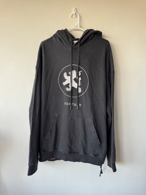 new Ksubi mens extra extra large xxl top jumper hoodie lion biggie black grey 