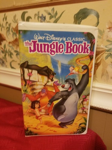 Walt Disney The Jungle Book Vhs Lot Black Diamond, Masterpiece Collection