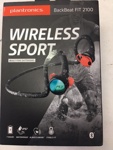 PLANTRONICS BackBeat FIT 2100 Wireless Sport Headset BLACK Waterproof