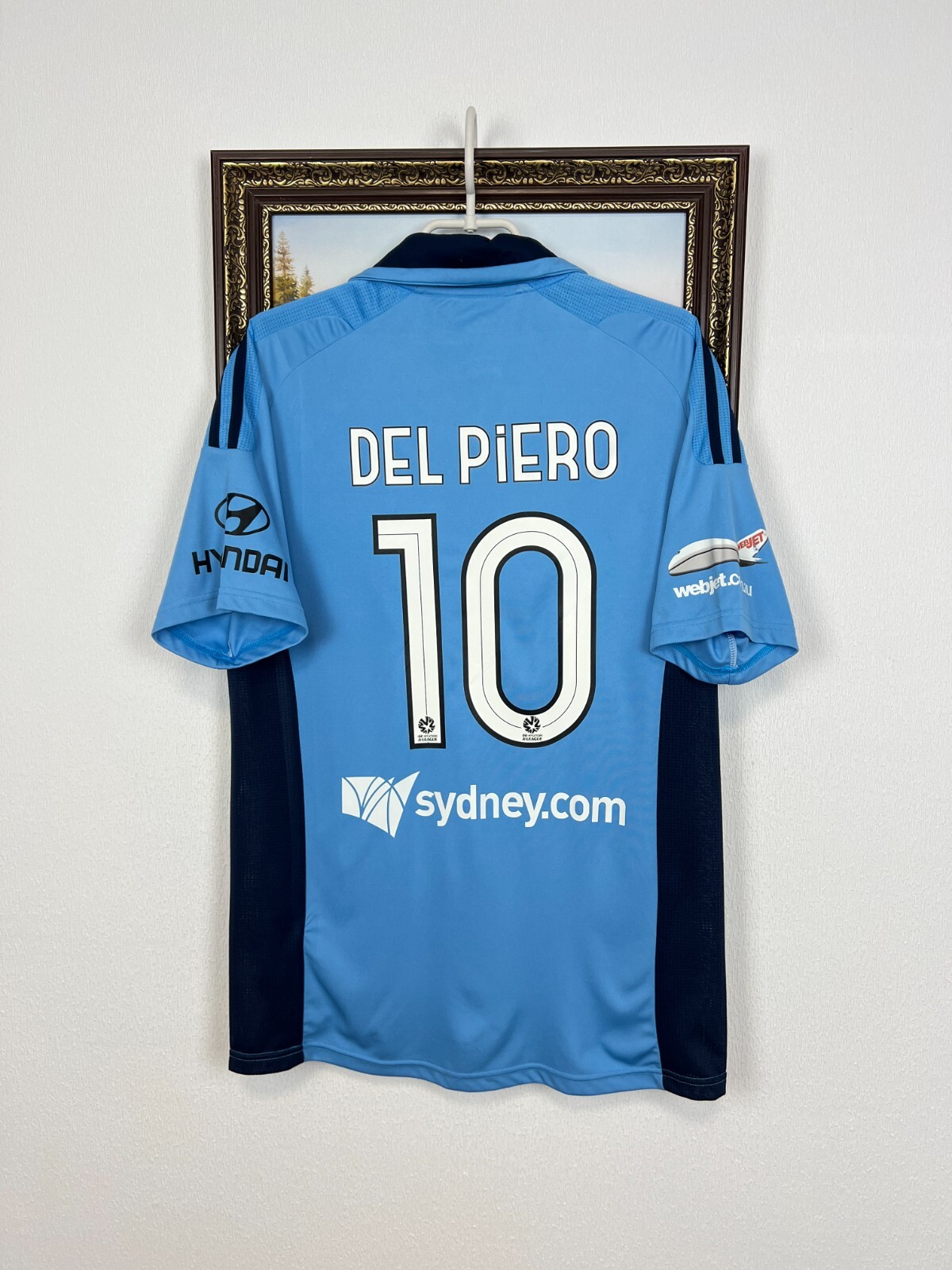 Sydney FC DEL PIERO 10 アウェイシャツ　Mサイズ Sydney FC DEL PIERO 10 アウェイシャツ Mサイズ