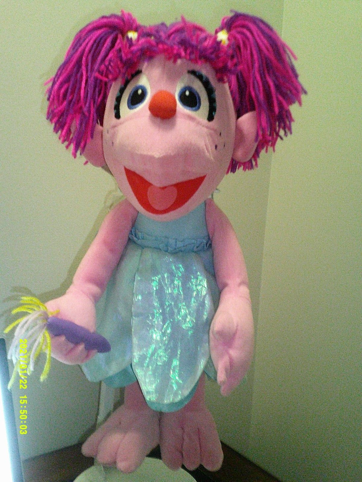 Abby Cadabby！ Amazon.com: Sesame Street, Abby Cadabby Figure, 2.5 Inches