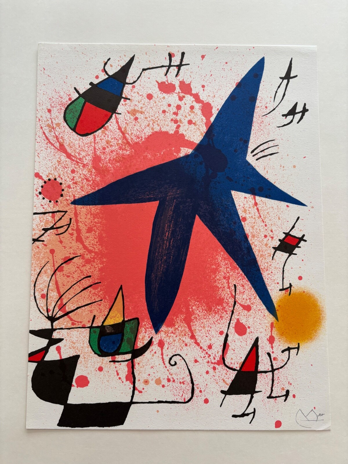 BBさま専用ページJOAN MIRO LITHOGRAPHS 5.6 Joan Miro - Original Abstract Lithograph 1981 for sale at Pamono
