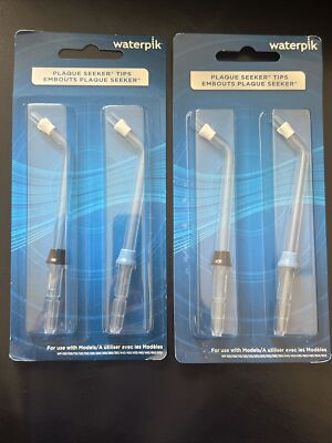 Lot of 2 Waterpik Plaque Seeker Tips PS-100E 2 ct Replacement Flossing Tip Mod A