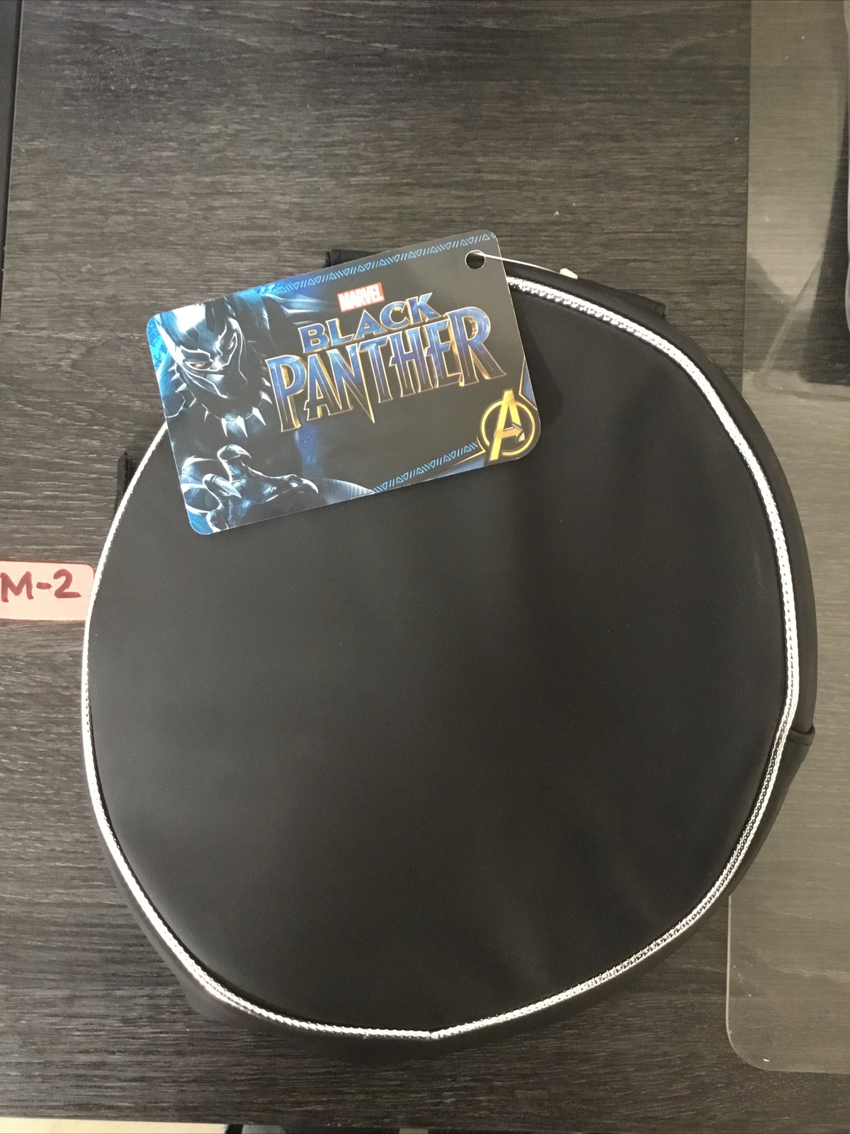 Marvel Black Panther Lunch Box T'Challa Black Insulated NWT