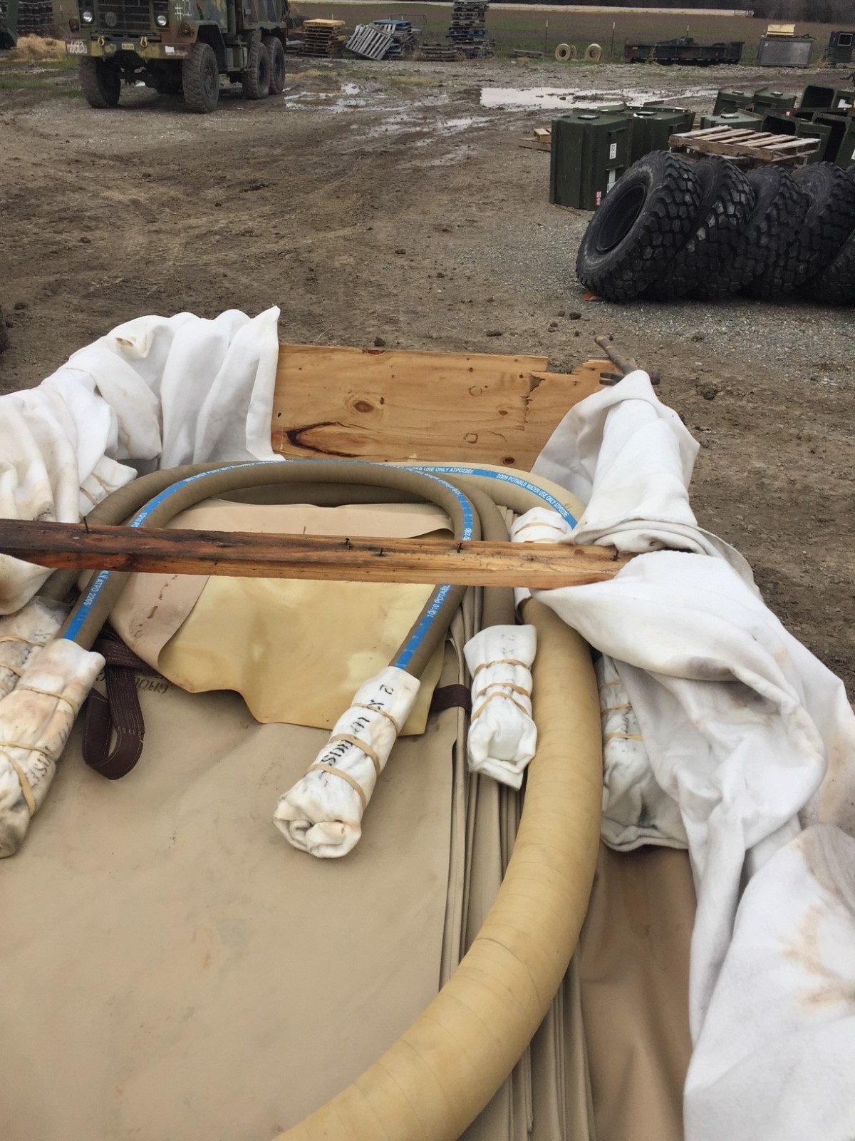 Water 50,000 Gallon Collapsible Fabric Tank,Farm Storage,Camp site,Fire safey-