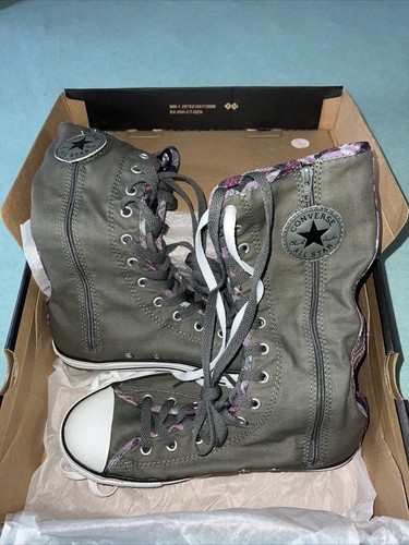 Converse Chuck TAYLOR TALL X-HI [628083F] CHARCOAL US 6 UK