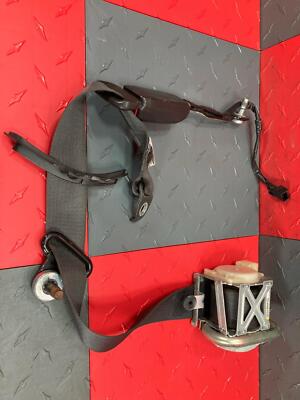 06-10 Solstice Sky OEM Left Driver Seat Belt Assembly (Ebony Black 192)