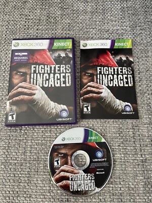 Fighters Uncaged - Microsoft Xbox 360 Complete CIB Tested Works