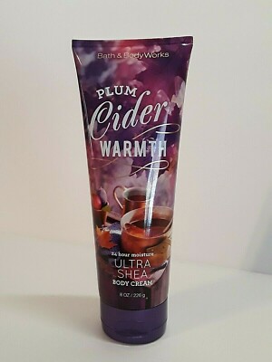 Bath & Body Works Plum Cider Warmth Ultra Shea Cream 8oz New Rare