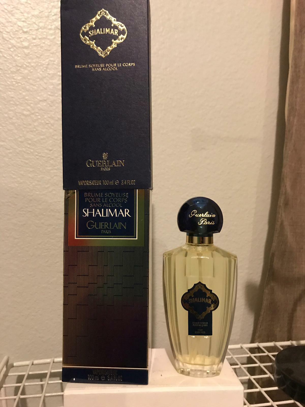 希少 ゲラン シャリマー シルキーボディミスト 100ml
