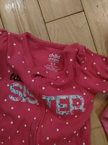 Girls 6 Month 6M Pajama Lot Carters Cotton