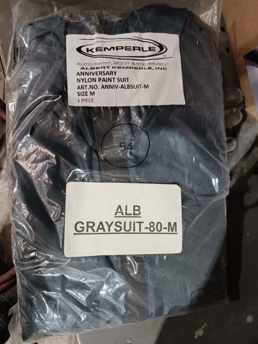 Paint Suit Medium Size Grey