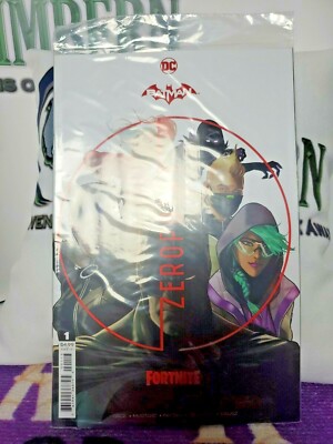 Batman Fortnite # 2 Unlock Wing Glider Code Zero Point (2021) 1st Print Sealed