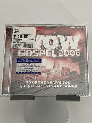 WOW Gospel 2006 Various Gospel Artists Top 30 CD New Sealed 1223