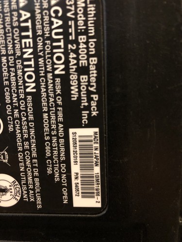 OREGON Cordless Tool System 40V MAX* Lithium Ion Endurance Battery Pack — 2.6Ah,