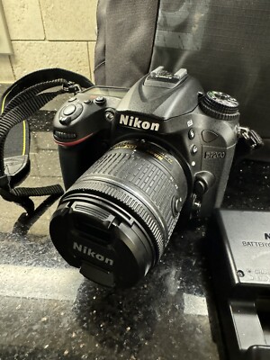 Nikon D7200 24.2 MP DSLR Nikkor 18-55 VR Lens Shutter 2,499 w/ Lowepro Backpack
