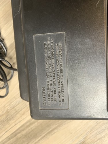 Vintage Office Equipment KX-20P Panasonic Electric Hole Puncher GREAT WORKING