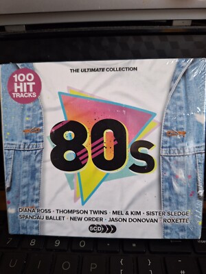 Ultimate 80s 100 HITS NEW SEALED 5CD BOX AHA KORGIS BAD MANNERS DARTS SPAGNA