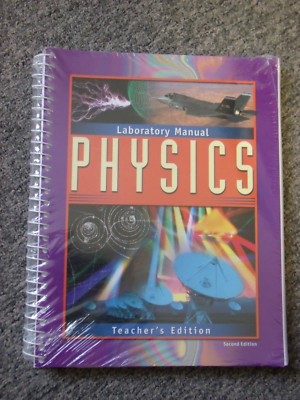 BJU Bob Jones PHYSICS Lab Manual TEACHER EDITION 2nd edition