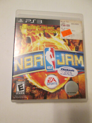 Nba Jam - Sony PlayStation 3 NO MANUAL Tested and Working