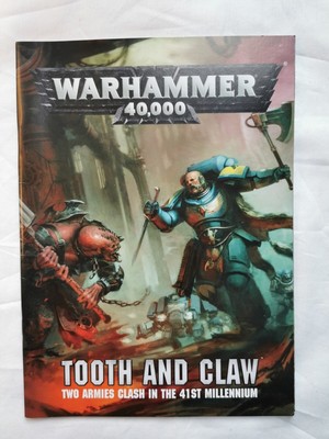 Warhammer 40k Tooth and Claw Core Rules / Rulebook Book