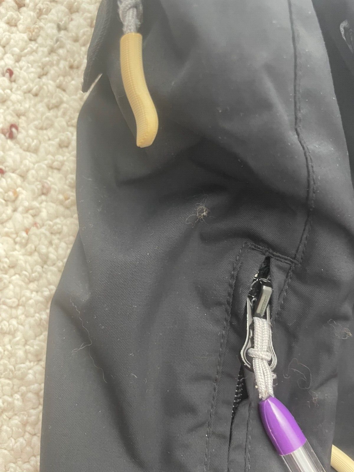 MARKER ski snow boarding pants Black women size 8 with 4 zip pockets
