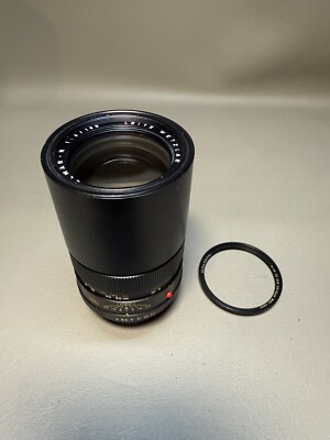 LEITZ WETZLAR 180MM F/4 ELMAR-R 3 CAM TELEPHOTO LENS WITH Filter USA