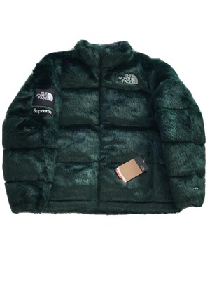 North Face Faux Fur Nuptse Jacket 