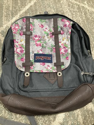 JanSport Cortlandt Laptop Backpack, Floral, 17 