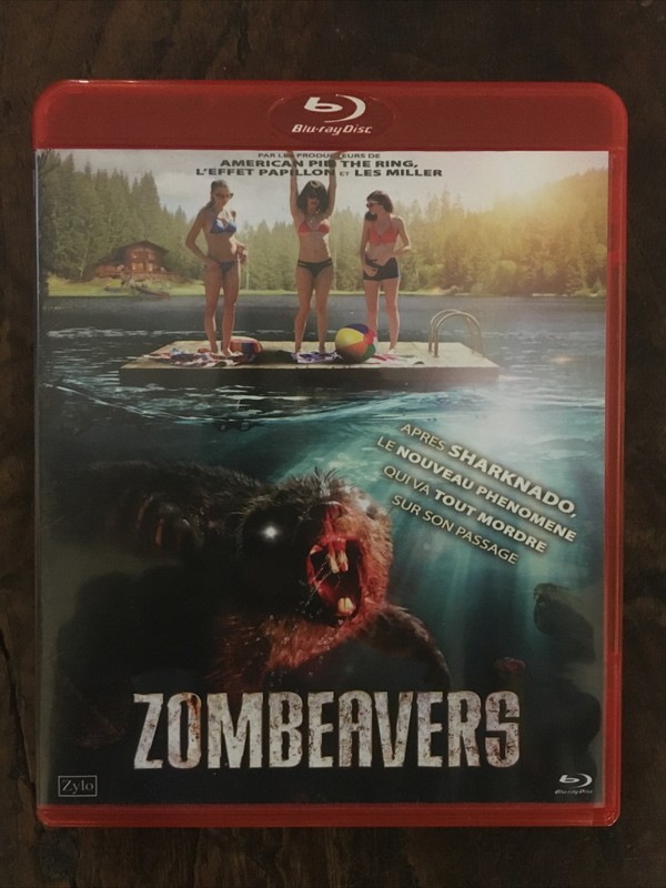 Zombeavers ... Jordan Rubin, Rachel Melvin, Lexi Atkins, Cortney Palm ... Bluray