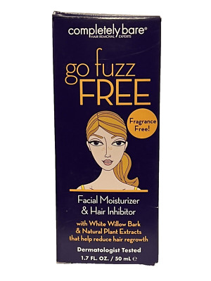 Completely Bare Go Fuzz FREE Facial Moisturizer & Hair Inhibitor 1.7 fl. oz. (1)