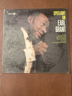 1965 Spotlight On Earl Grant Love Letters/Walk Right In & More SEALED Vinyl LP