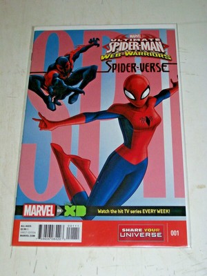 Ultimate Spider-Man Web Warriors Spider-Verse #1 NM/Mint Marvel 2016