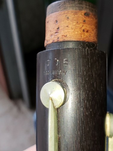 VINTAGE JEAN LASERRE 796 WOOD CLARINET  ITALY